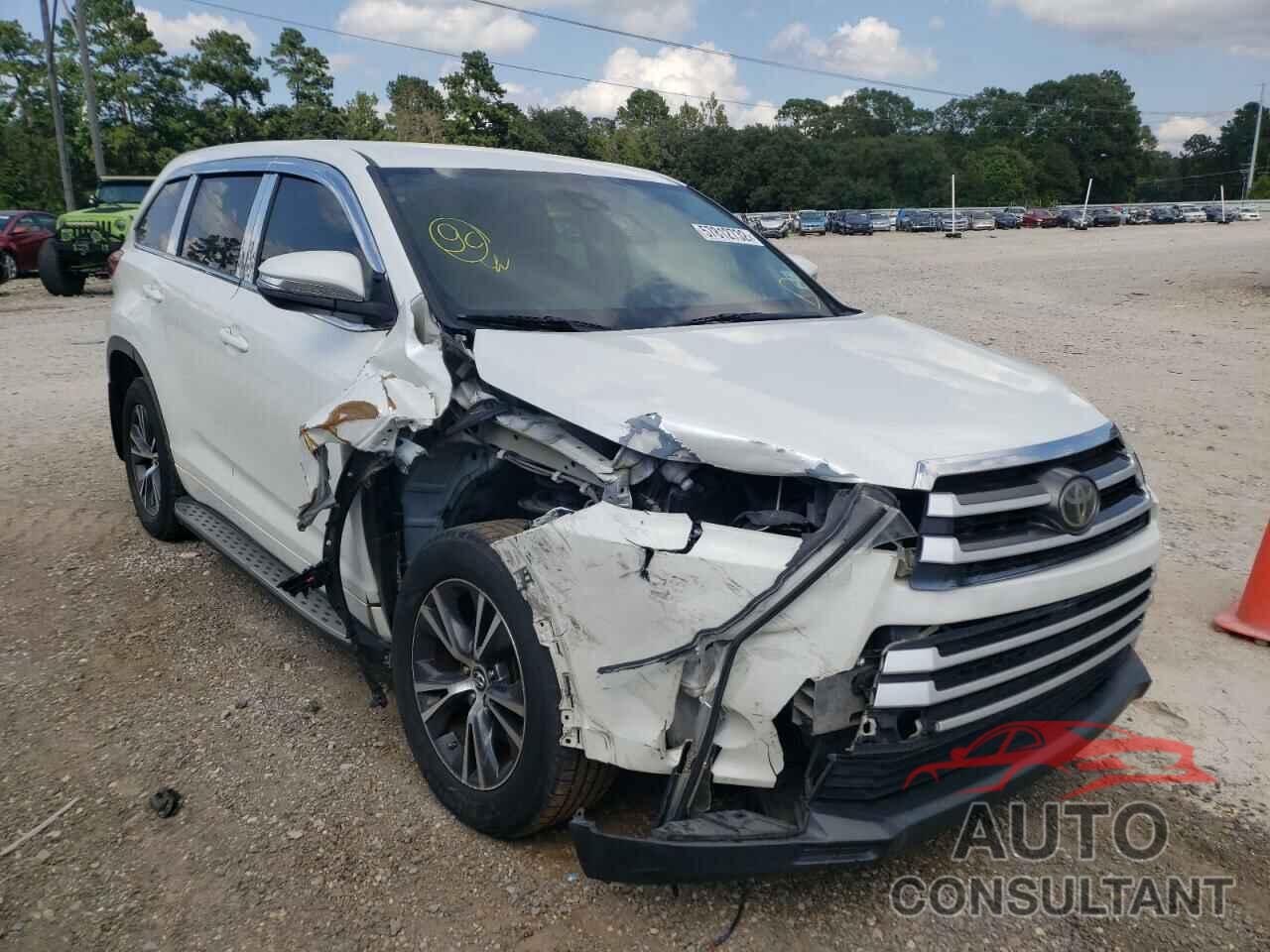 TOYOTA HIGHLANDER 2017 - 5TDZARFH9HS027955