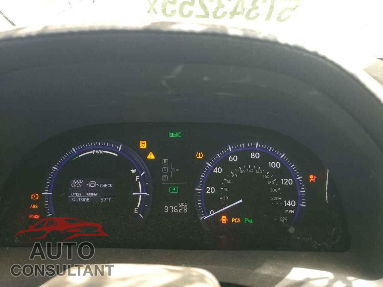 LEXUS HS 2010 - JTHBB1BA5A2004841
