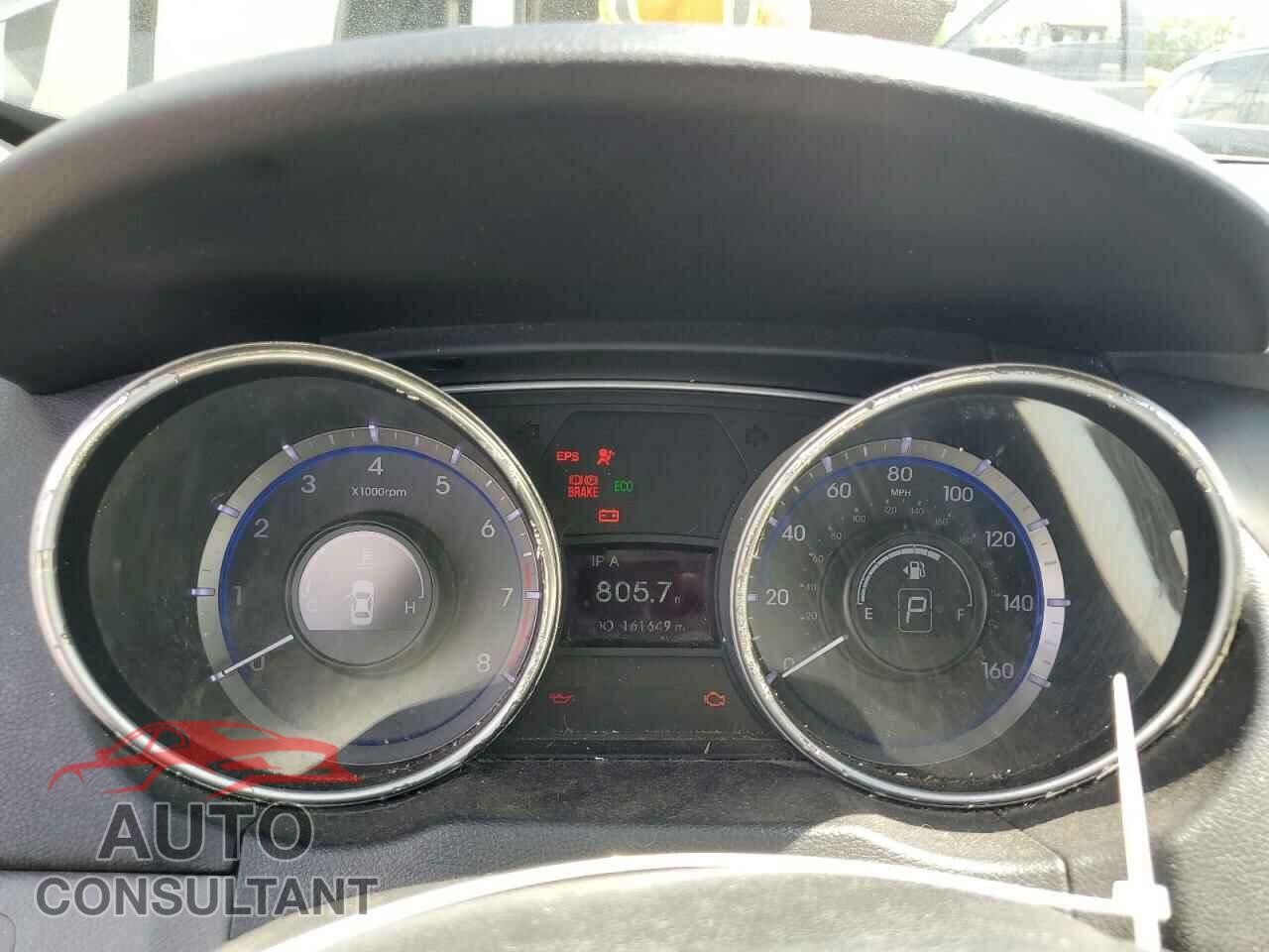 HYUNDAI SONATA 2012 - 5NPEB4AC2CH347319
