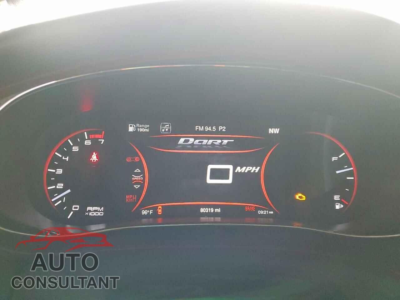 DODGE DART 2015 - 1C3CDFEB4FD310690
