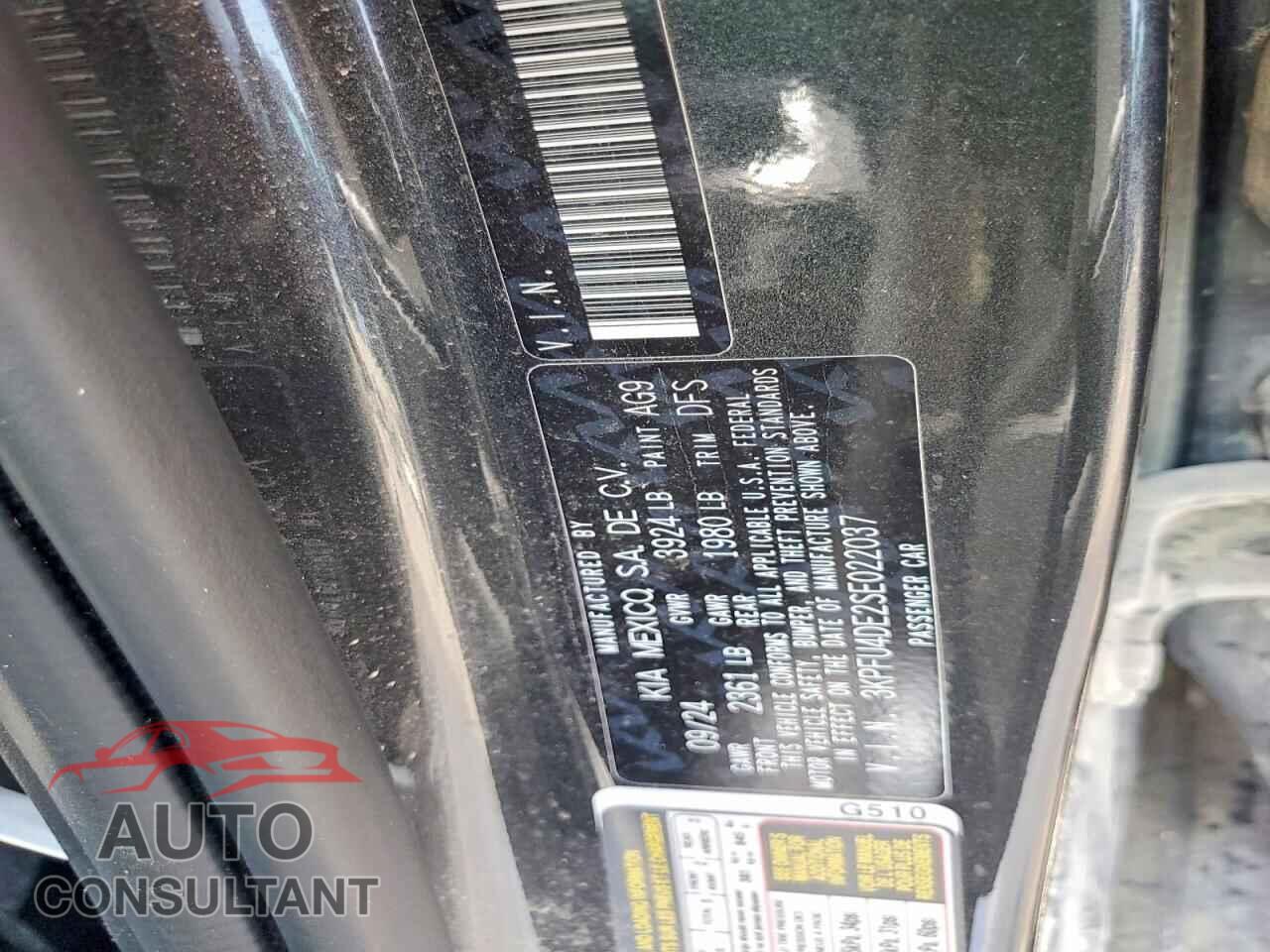 KIA ALL OTHER 2025 - 3KPFU4DE2SE022037
