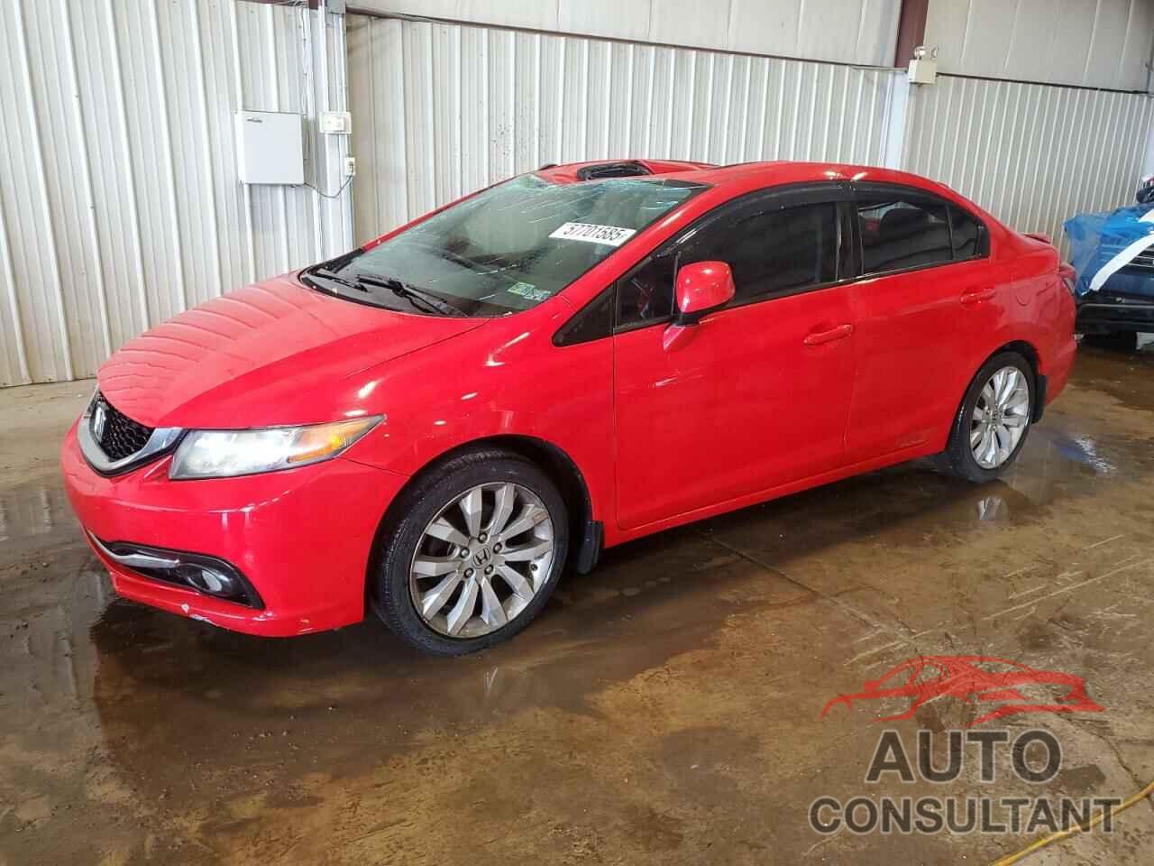 HONDA CIVIC 2013 - 2HGFB2F90DH585932
