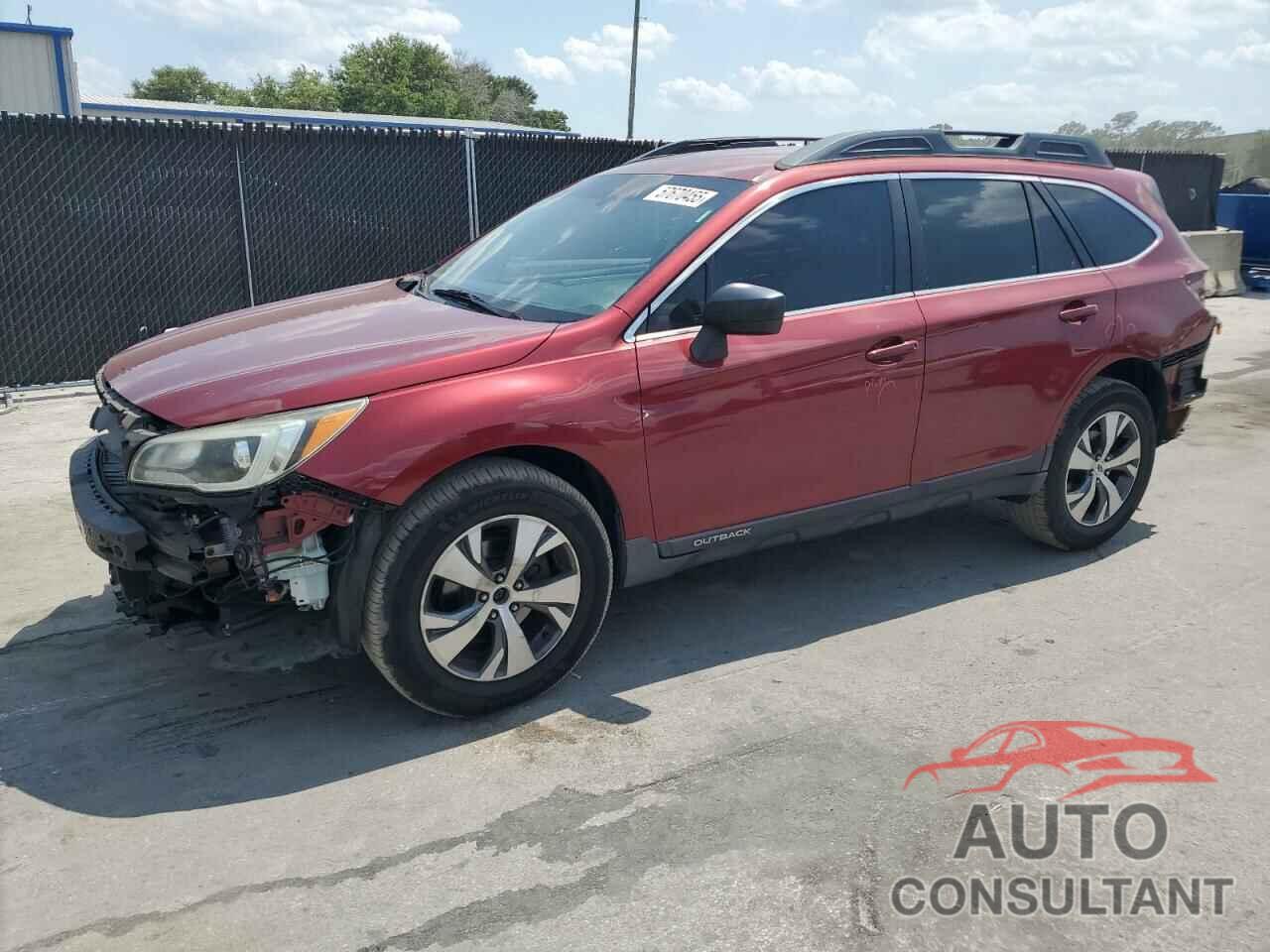 SUBARU OUTBACK 2015 - 4S4BSBACXF3331744