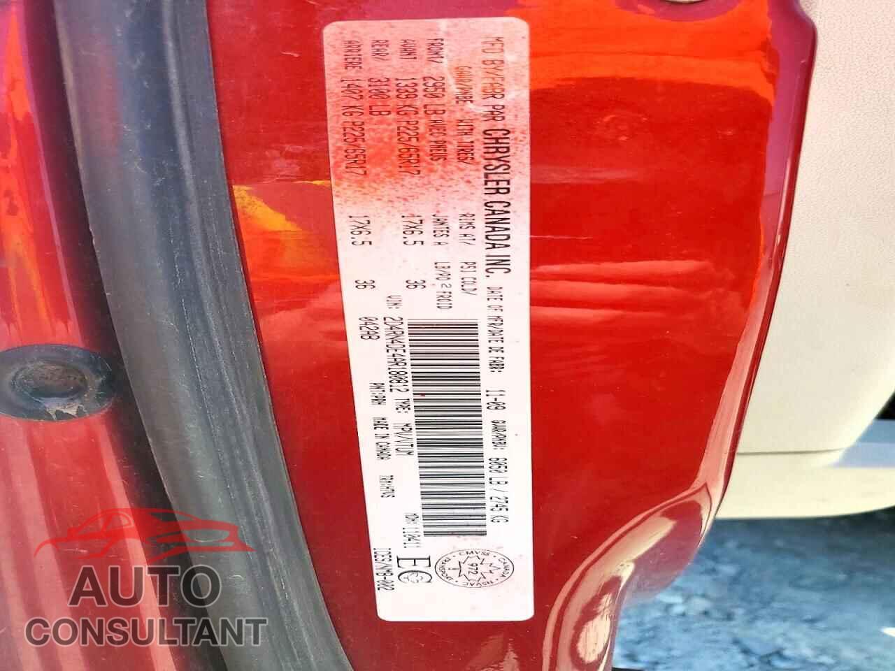DODGE CARAVAN 2010 - 2D4RN4DE4AR180812