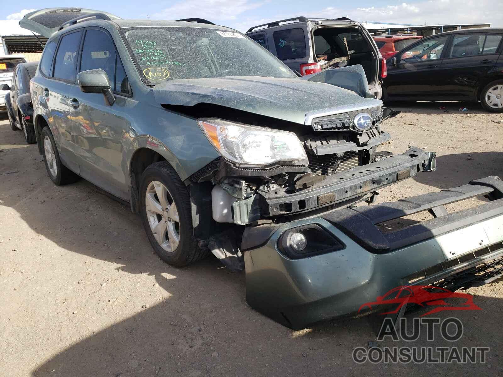SUBARU FORESTER 2016 - JF2SJAFC9GH551165