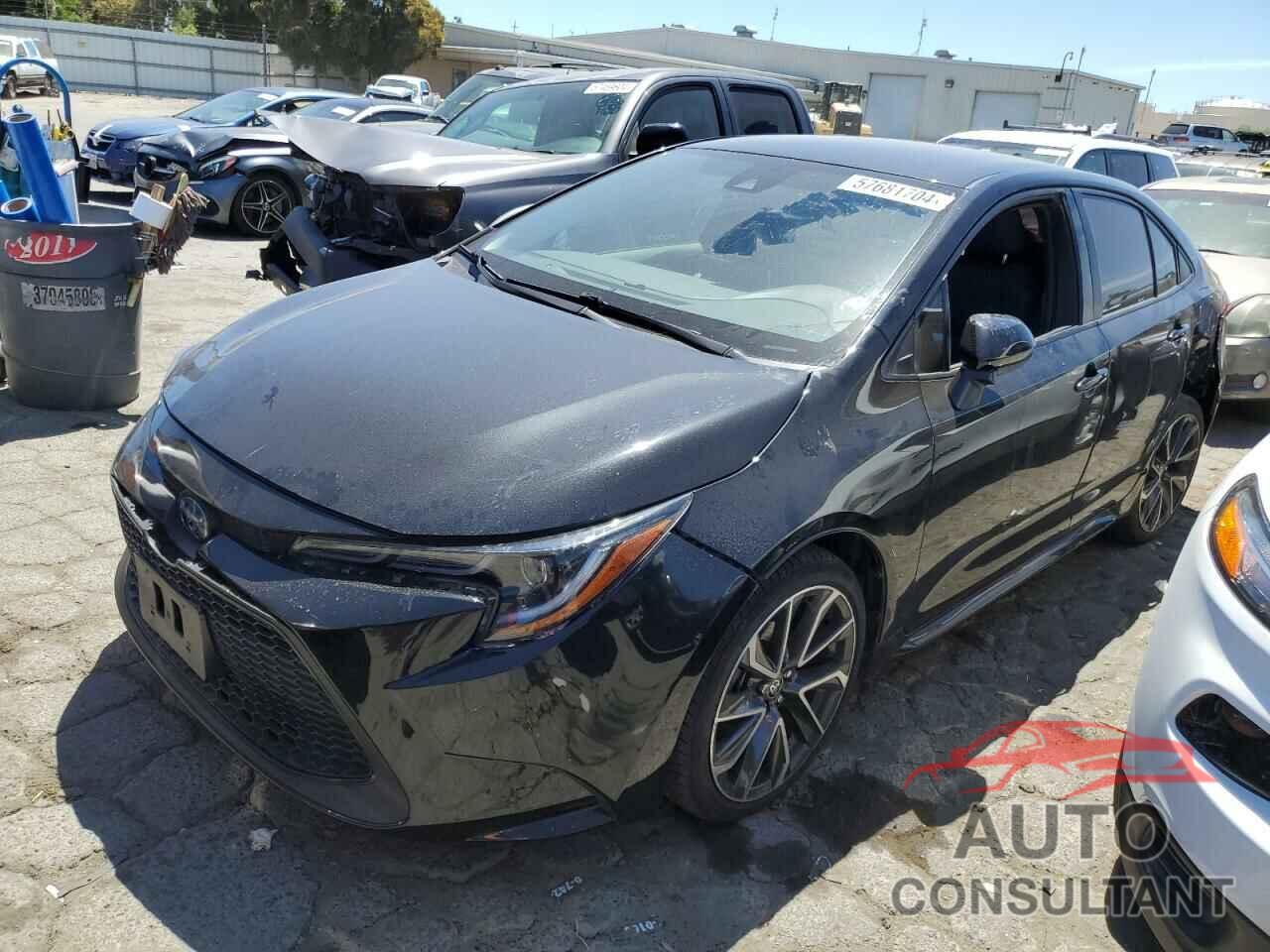 TOYOTA COROLLA 2021 - JTDEAMDE7MJ018043