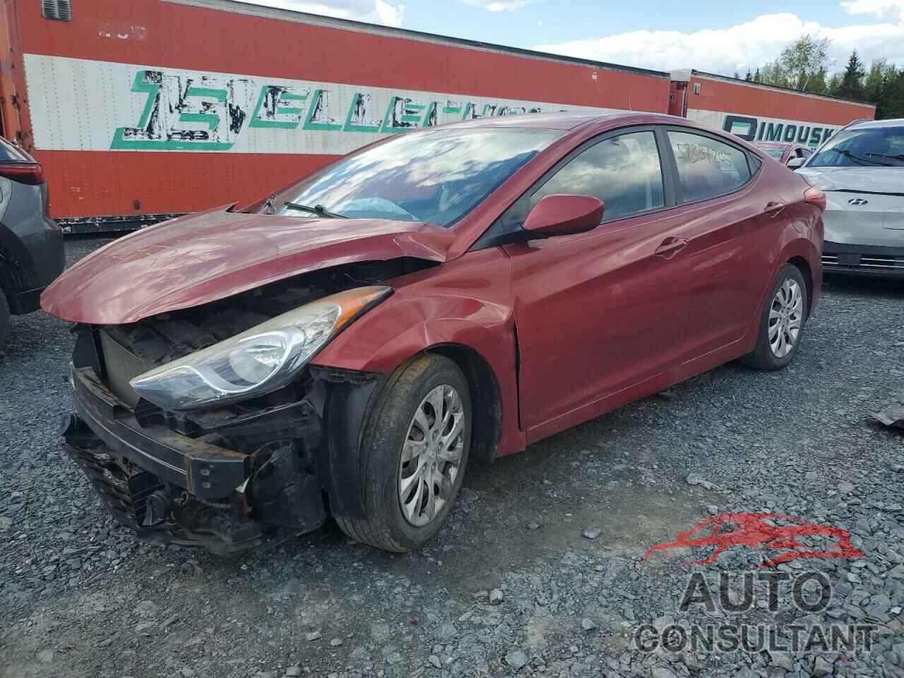 HYUNDAI ELANTRA 2013 - 5NPDH4AE5DH153073