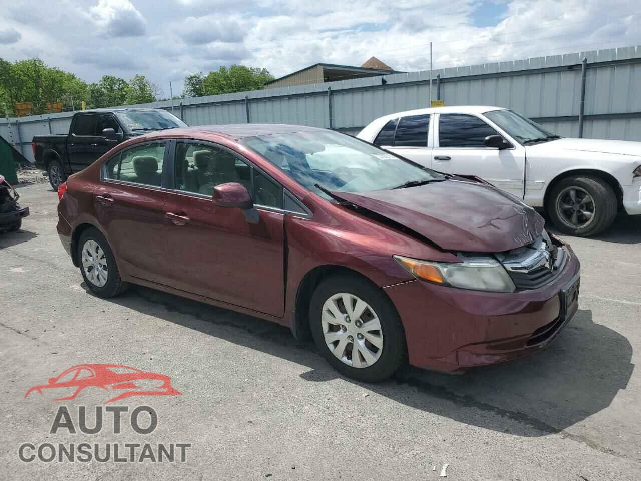 HONDA CIVIC 2012 - 19XFB2F57CE373714