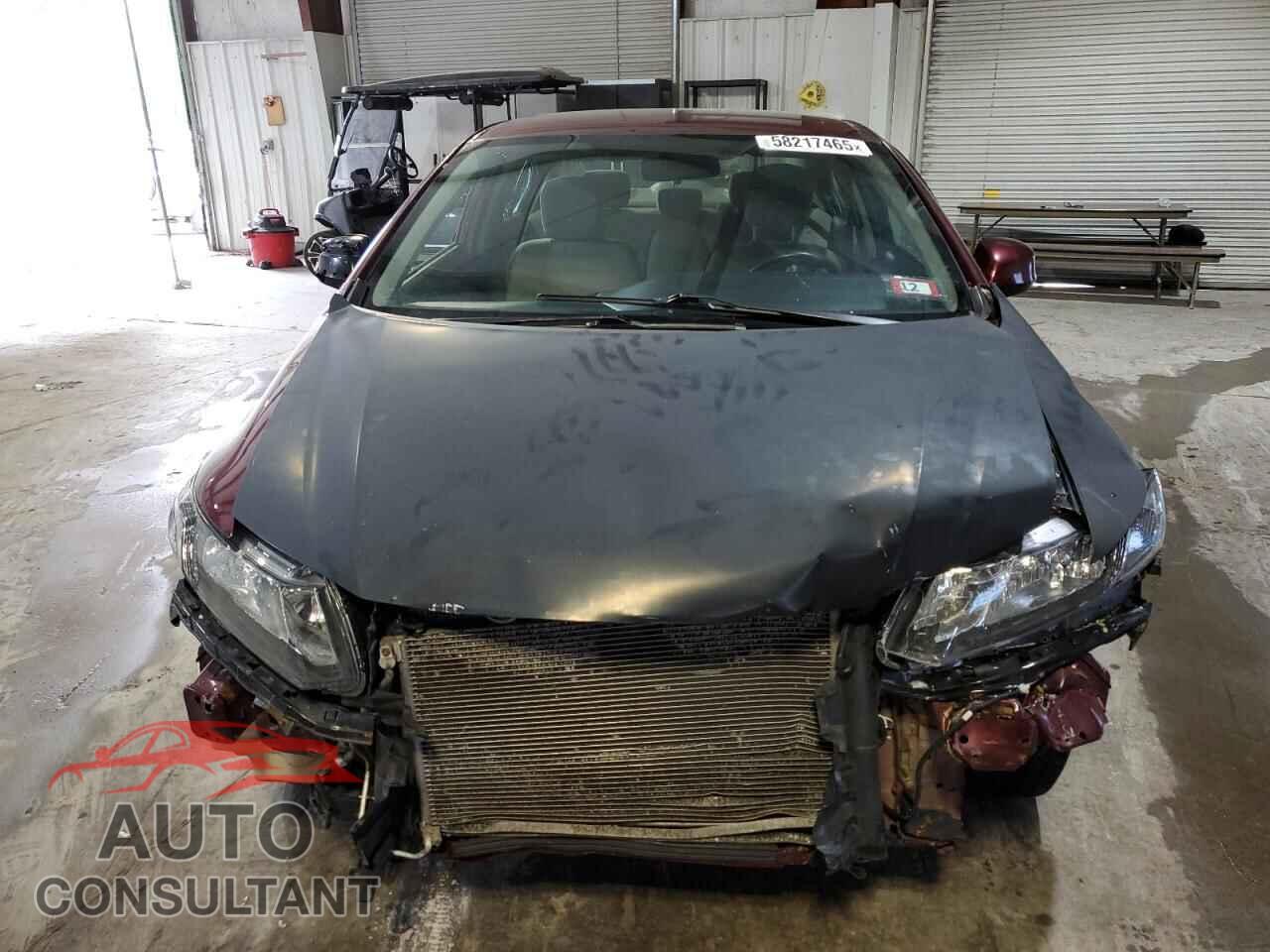 HONDA CIVIC 2013 - 2HGFB2F5XDH570822
