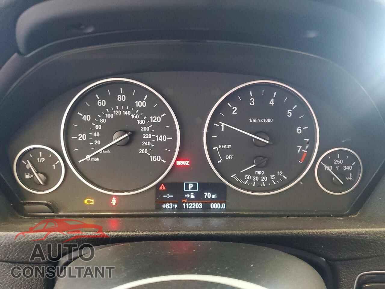 BMW 3 SERIES 2015 - WBA3C3C59FP665022