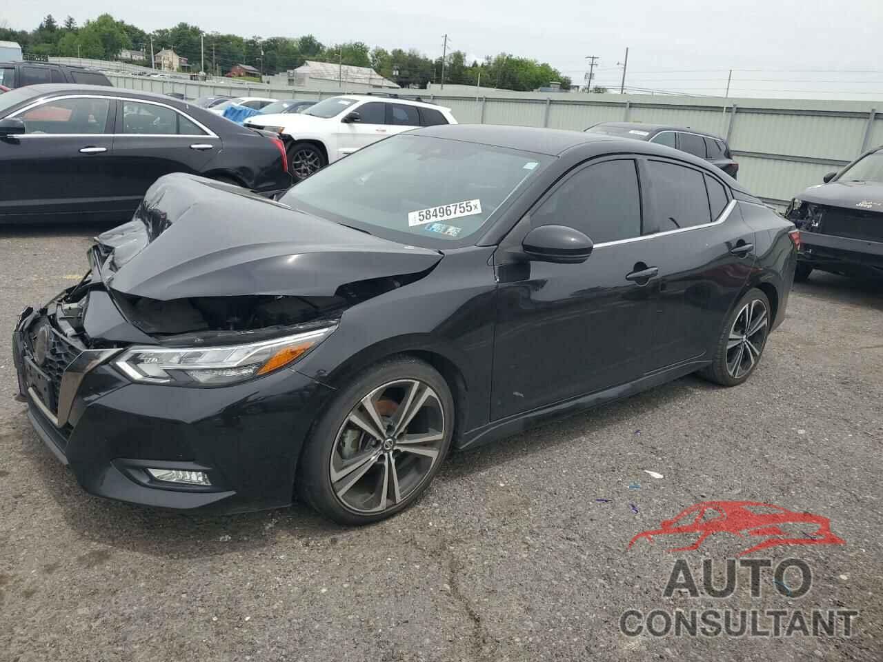 NISSAN SENTRA 2020 - 3N1AB8DV6LY297324