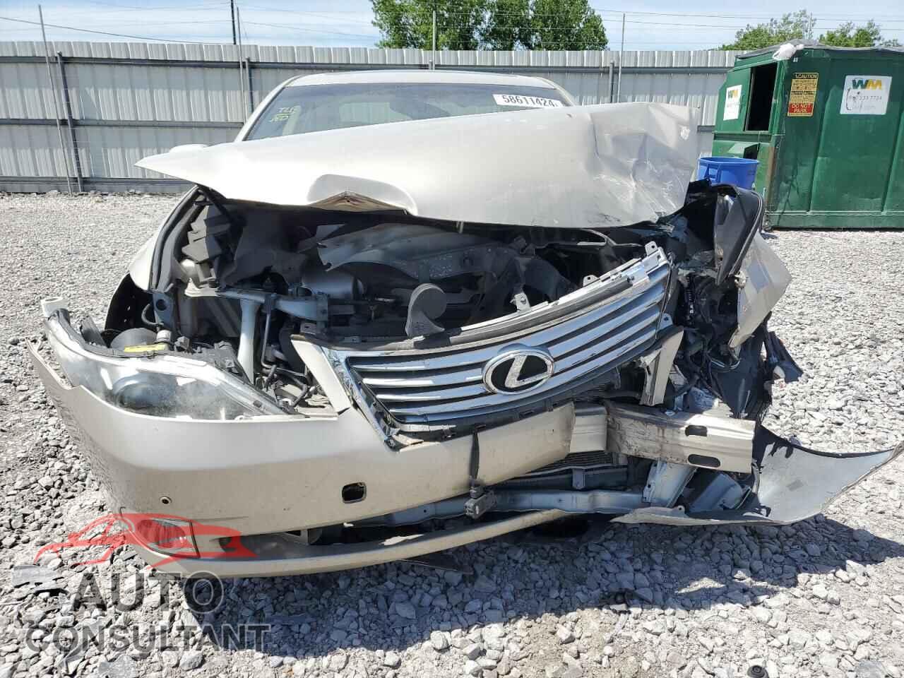 LEXUS ES350 2012 - JTHBK1EG8C2495411