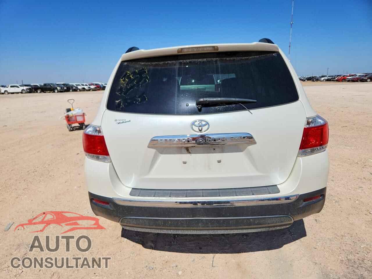 TOYOTA HIGHLANDER 2012 - 5TDZK3EH7CS085230