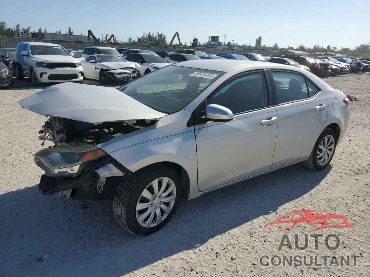 TOYOTA COROLLA 2016 - 2T1BURHE0GC571652