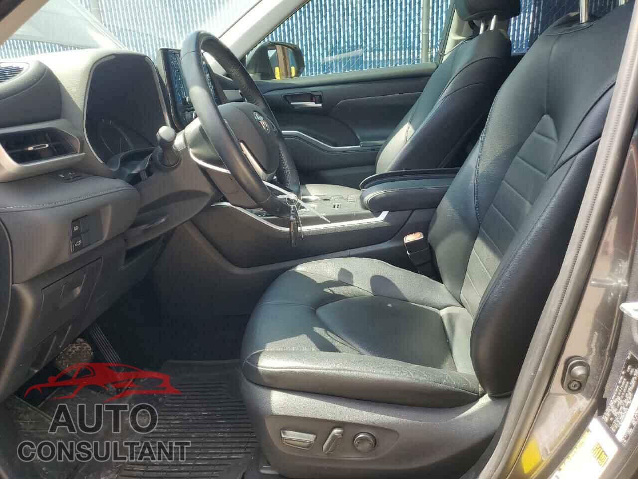 TOYOTA HIGHLANDER 2021 - 5TDGZRAH3MS034076