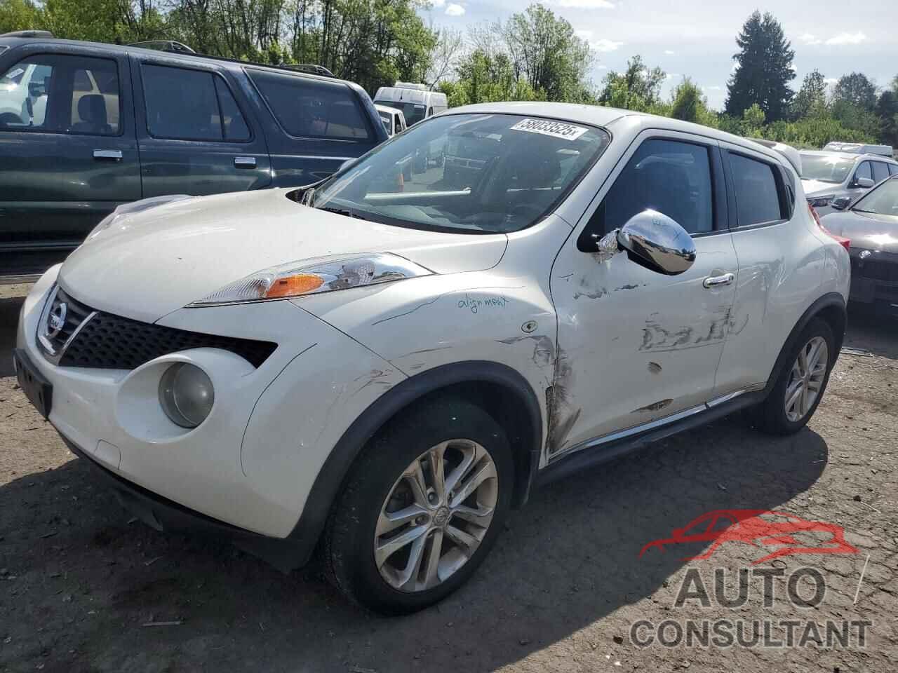 NISSAN JUKE 2013 - JN8AF5MV6DT214666