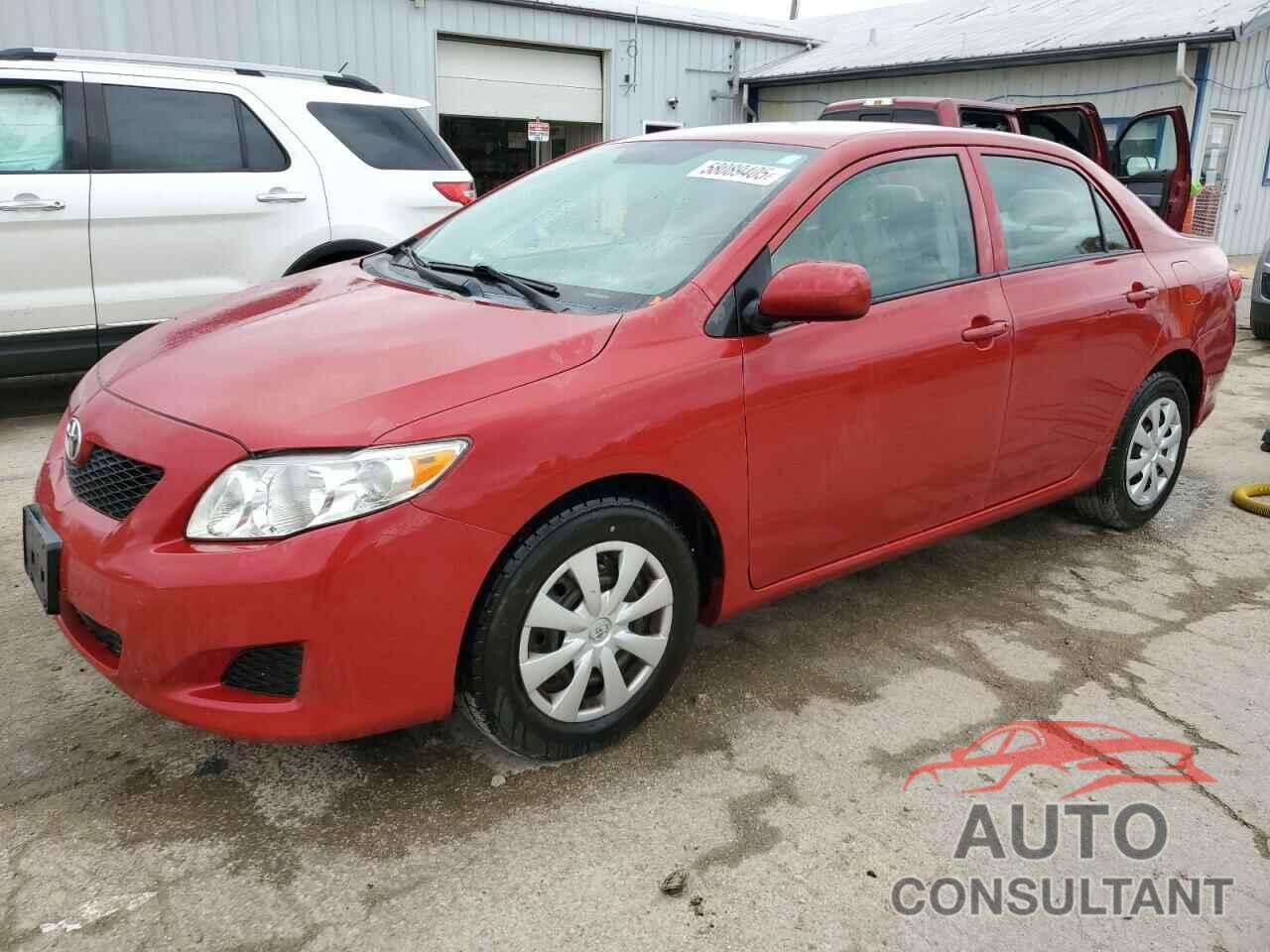 TOYOTA COROLLA 2009 - 1NXBU40E09Z119569