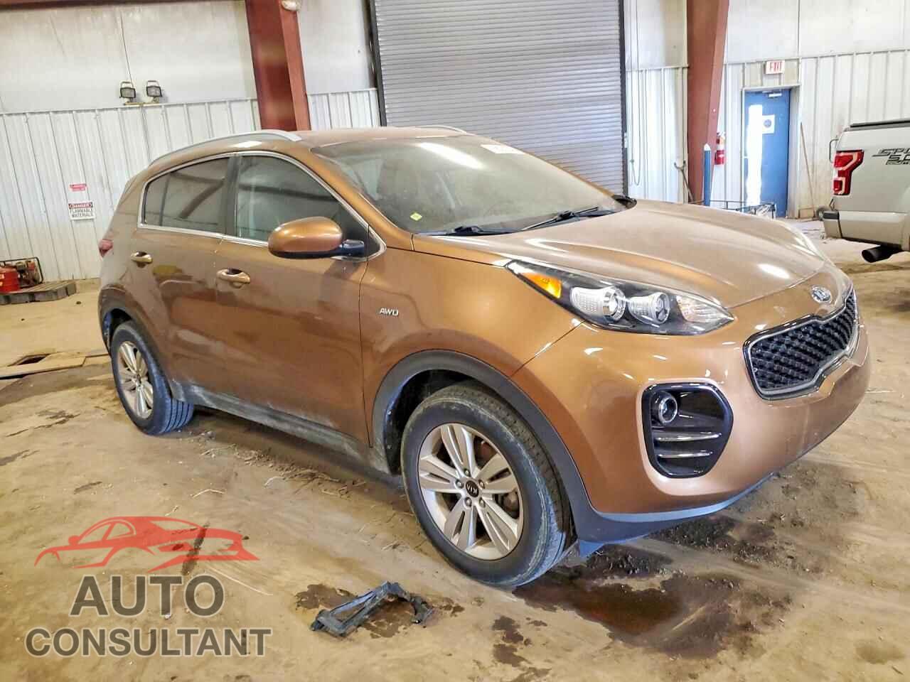 KIA SPORTAGE 2017 - KNDPMCAC2H7267379