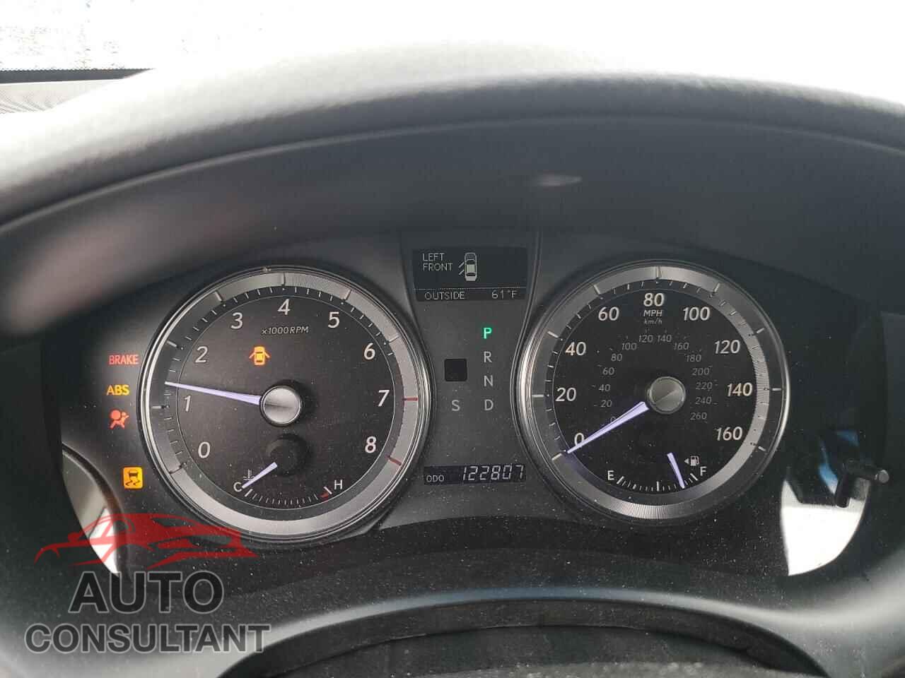 LEXUS ES350 2012 - JTHBK1EG8C2498048