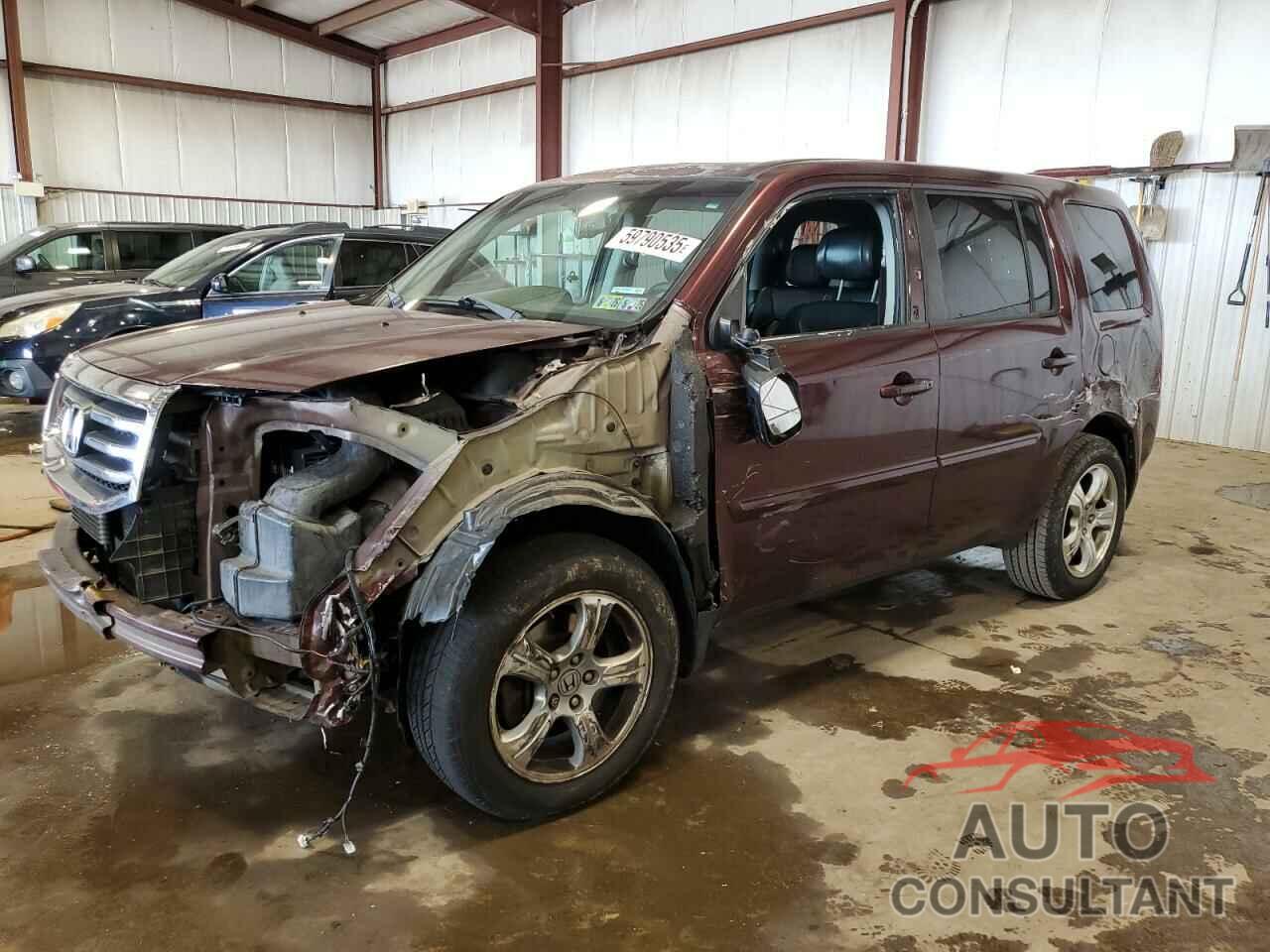 HONDA PILOT 2012 - 5FNYF4H66CB078578