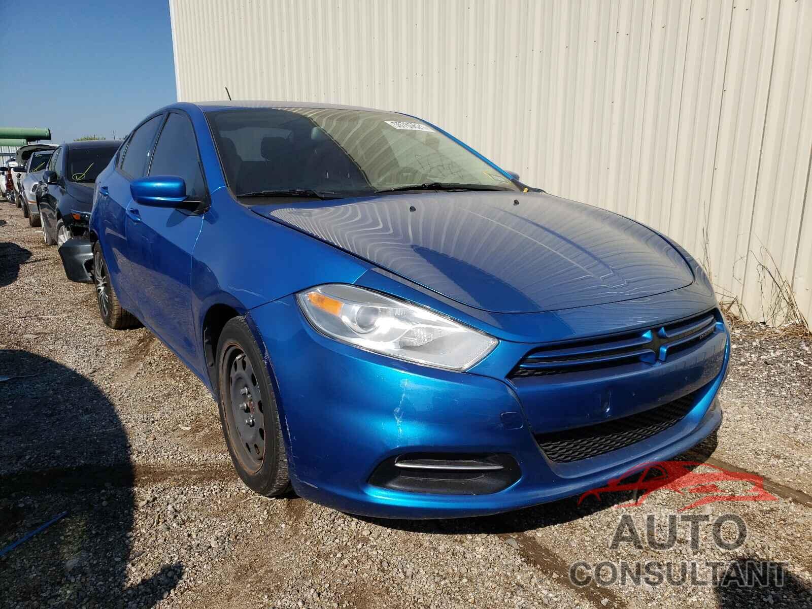 DODGE DART 2016 - 1C3CDFAAXGD703995