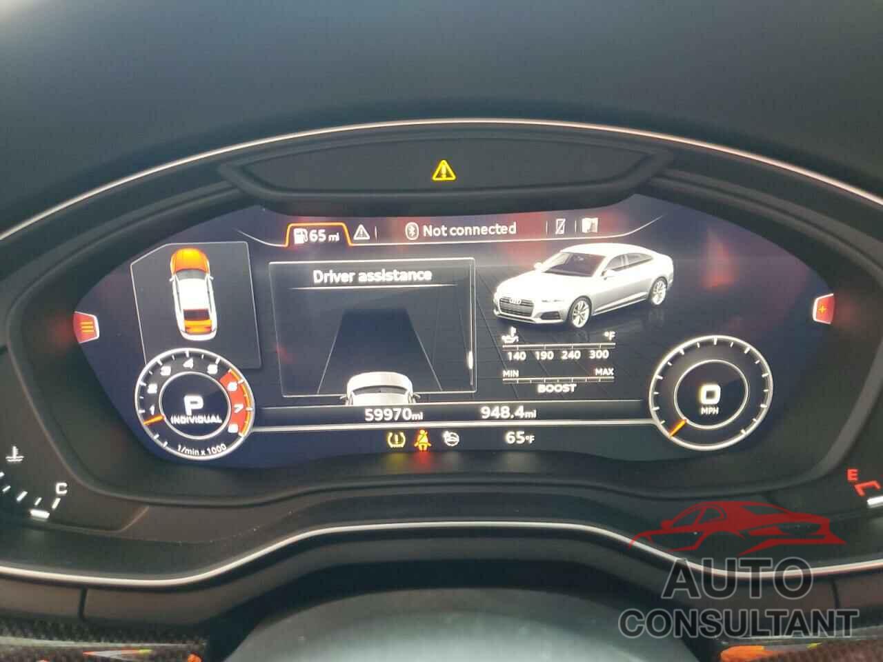 AUDI S5/RS5 2019 - WAUC4CF52KA081860