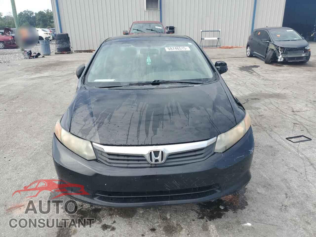 HONDA CIVIC 2012 - 19XFB2F50CE079037