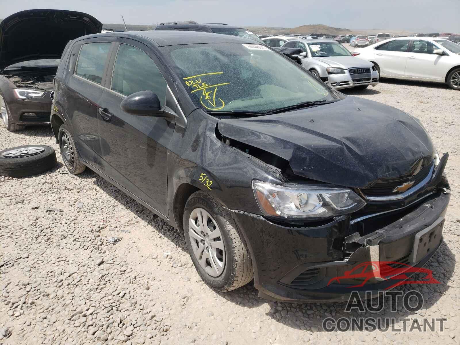 CHEVROLET SONIC 2020 - 1G1JG6SB5L4119735