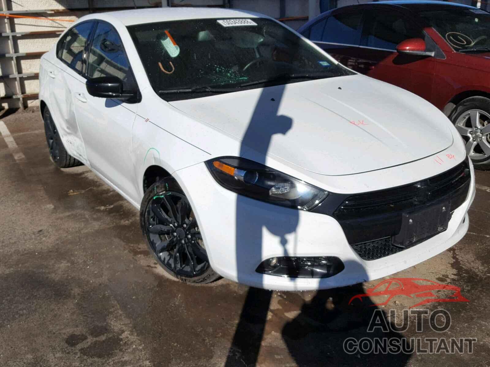 DODGE DART 2016 - 1C3CDFFAXGD791598