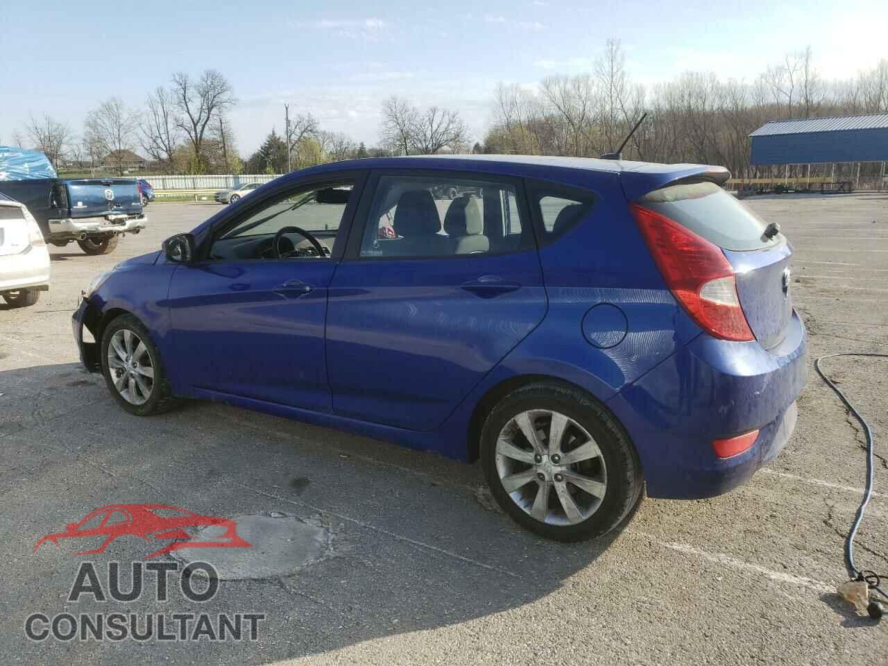 HYUNDAI ACCENT 2012 - KMHCU5AE7CU027245