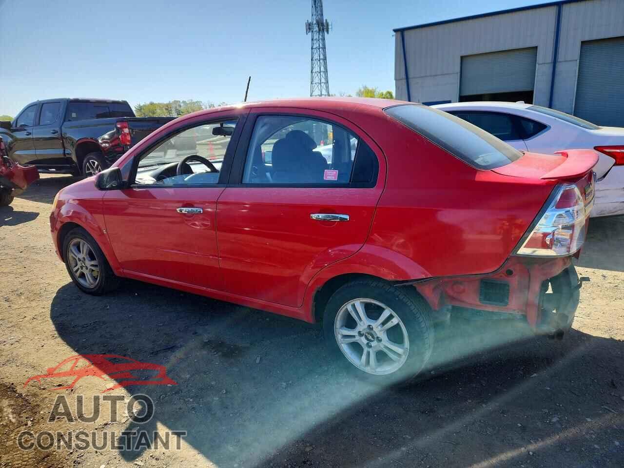 CHEVROLET AVEO 2009 - KL1TG56E49B309102