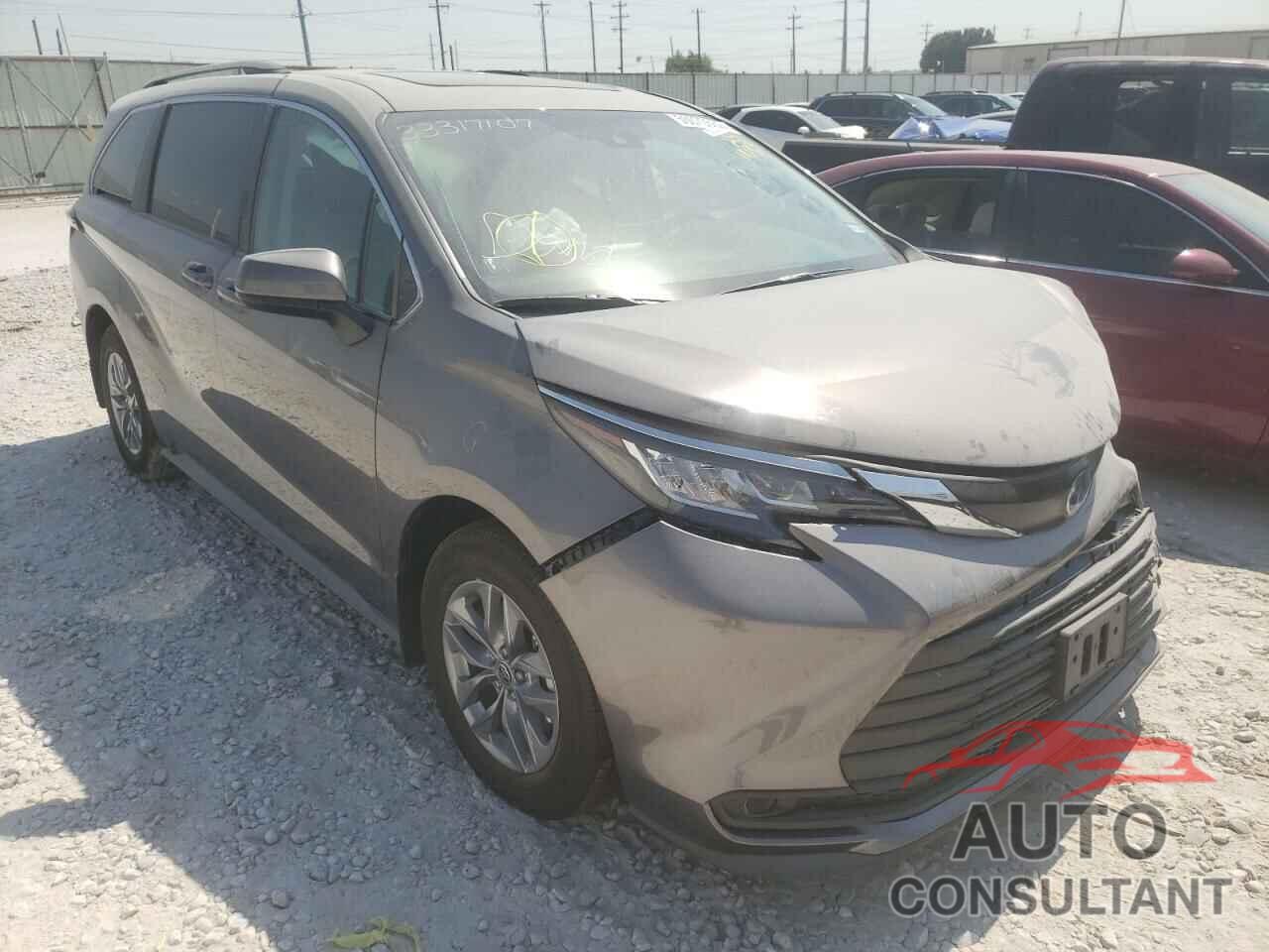 TOYOTA SIENNA 2022 - 5TDBRKEC2NS110968