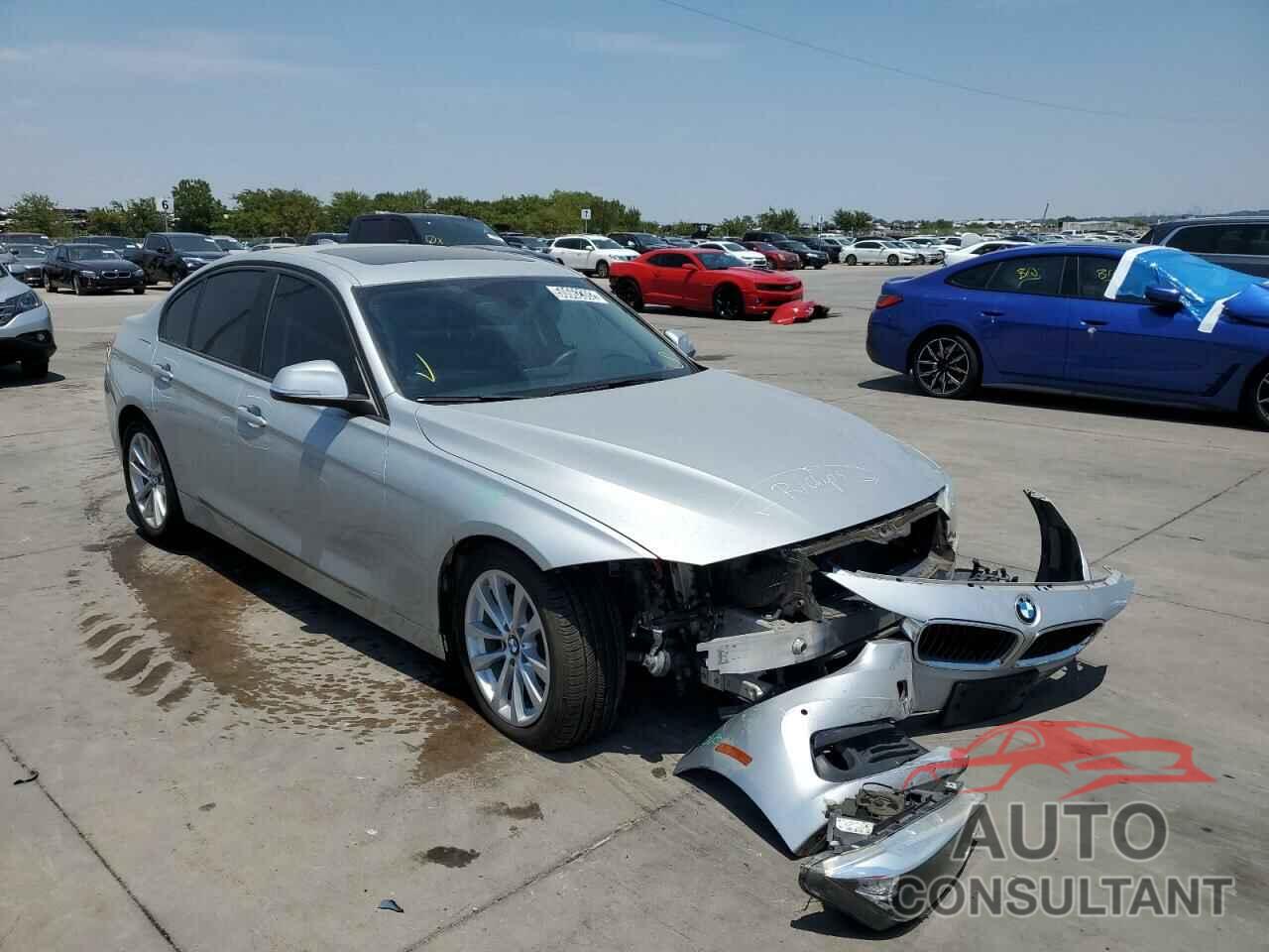 BMW 3 SERIES 2017 - WBA8E1G56HNU12690