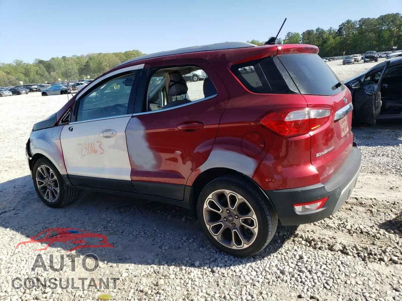 FORD ECOSPORT 2018 - MAJ3P1VE7JC200088