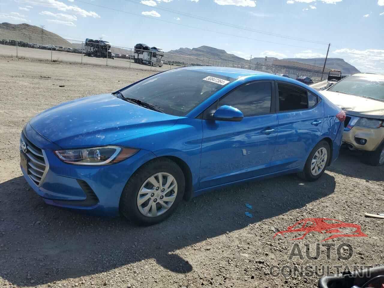 HYUNDAI ELANTRA 2017 - KMHD74LF0HU408339