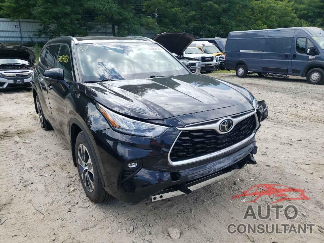 TOYOTA HIGHLANDER 2020 - 5TDHZRBH7LS504725