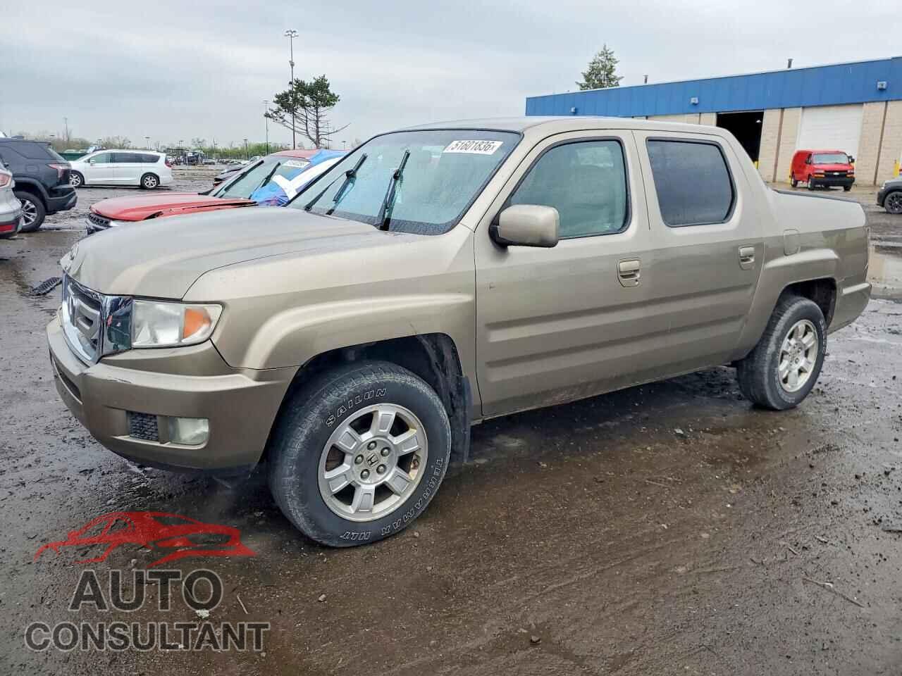 HONDA RIDGELINE 2010 - 5FPYK1F43AB010318