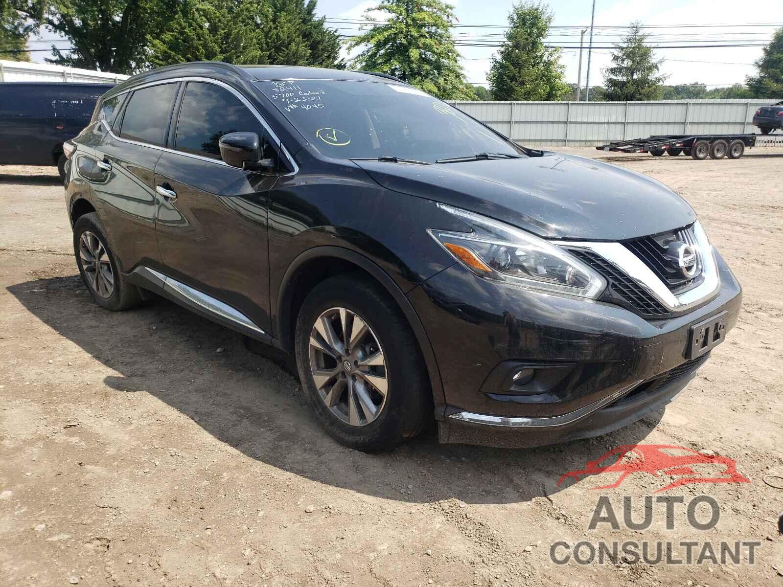 NISSAN MURANO 2018 - 5N1AZ2MH8JN144045