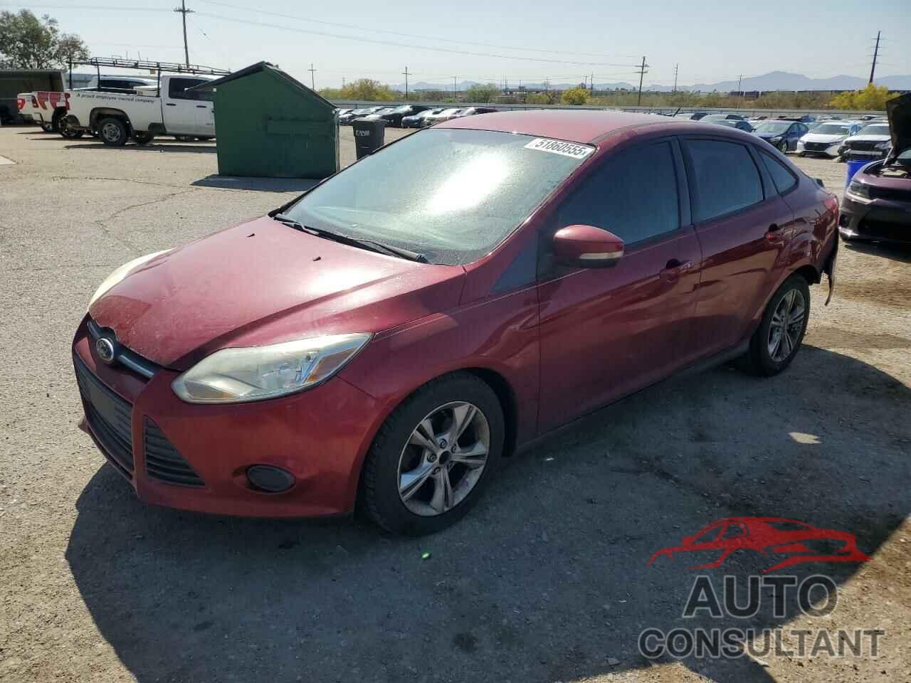 FORD FOCUS 2013 - 1FADP3F25DL116859