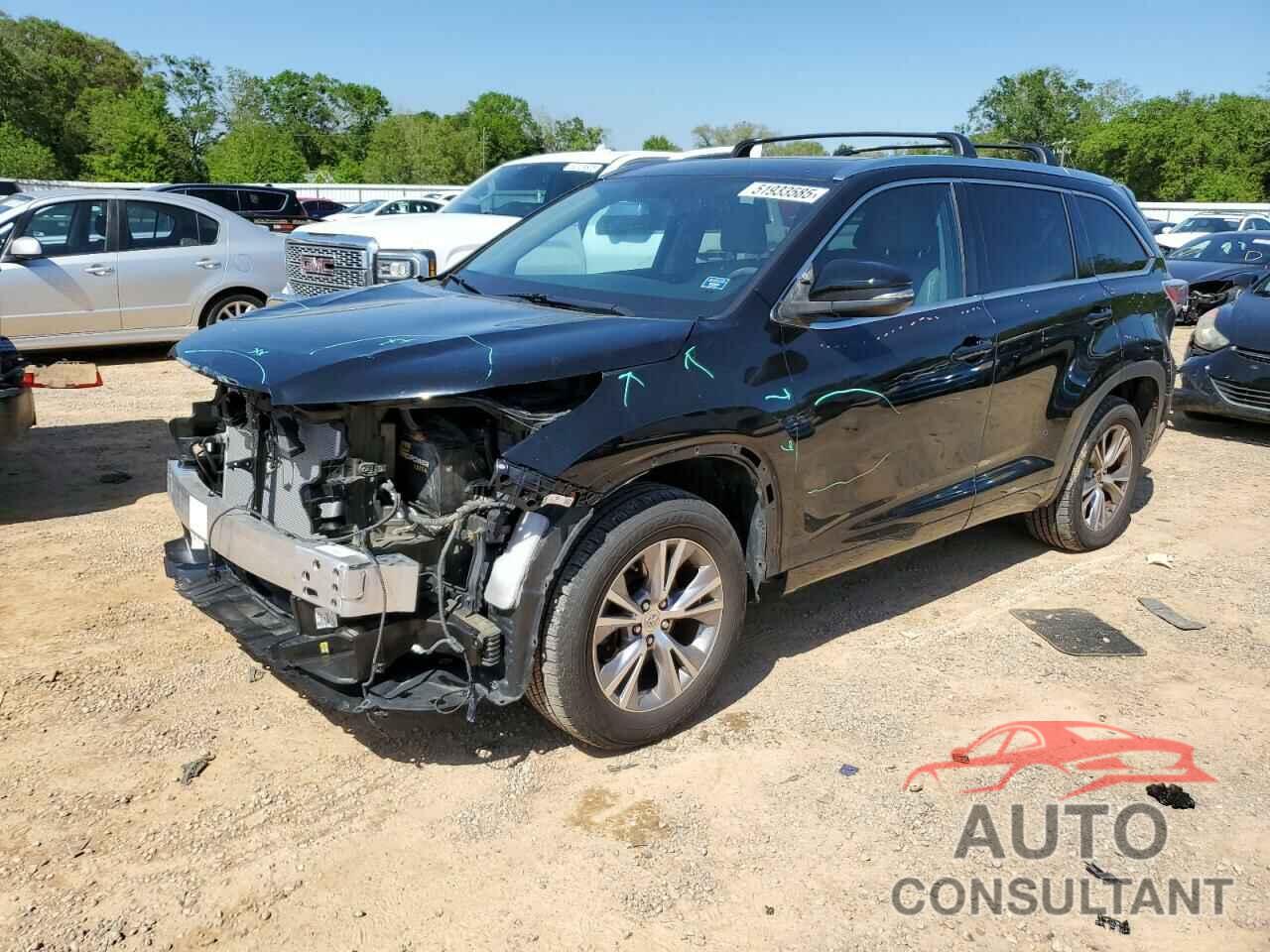 TOYOTA HIGHLANDER 2015 - 5TDKKRFH0FS049788