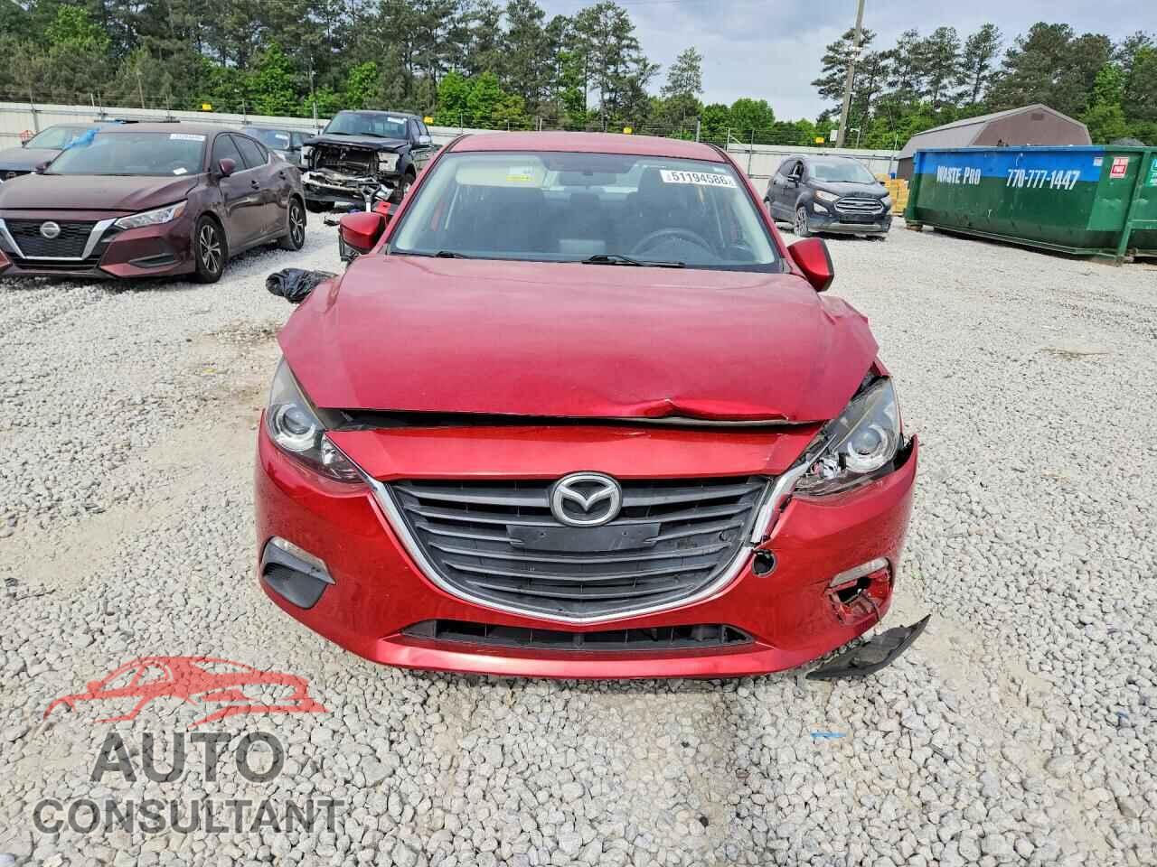 MAZDA 3 2016 - 3MZBM1T7XGM280719