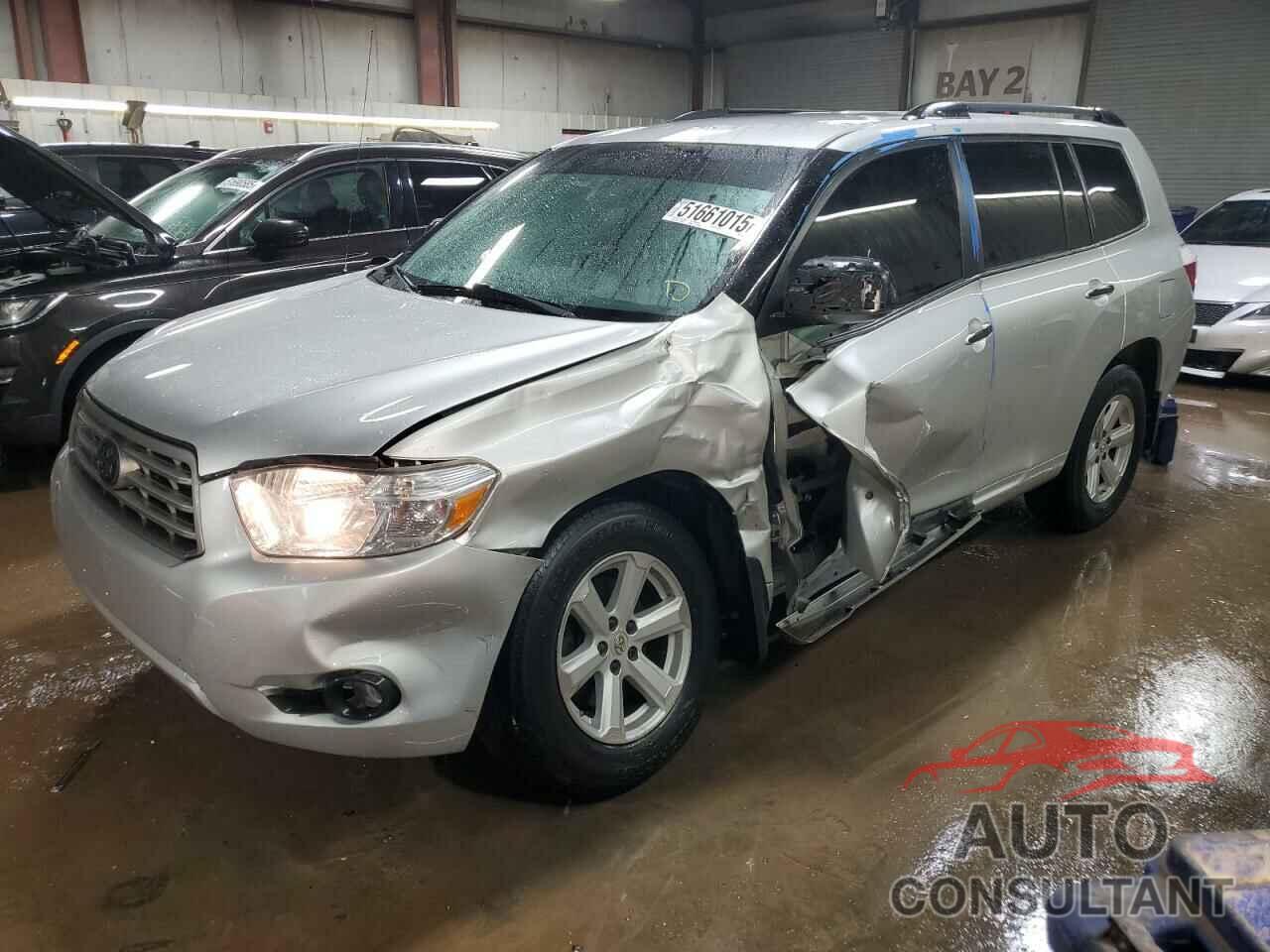 TOYOTA HIGHLANDER 2010 - 5TDBK3EH3AS026738