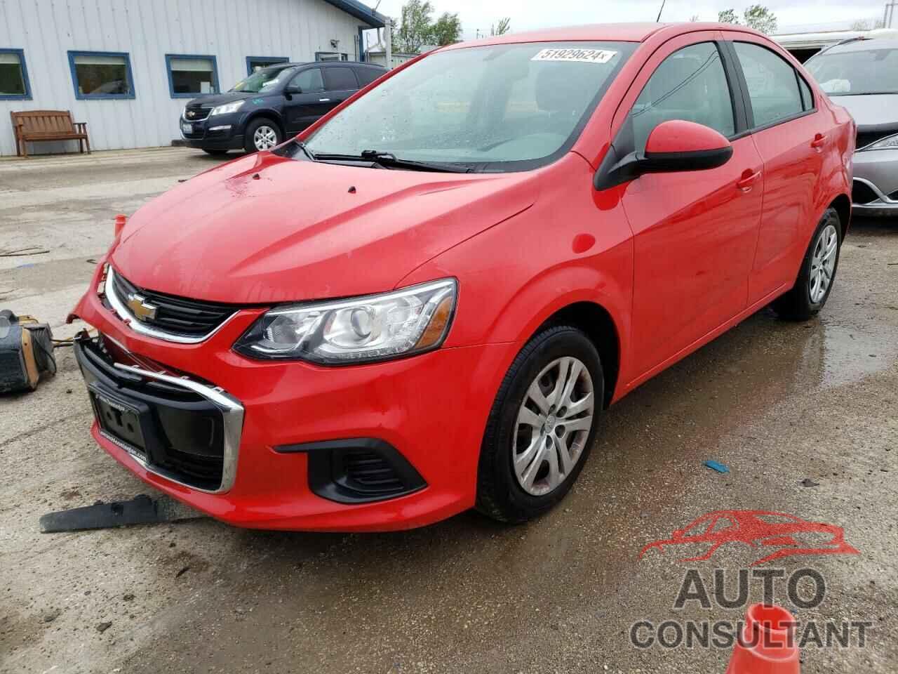 CHEVROLET SONIC 2017 - 1G1JB5SH2H4149084