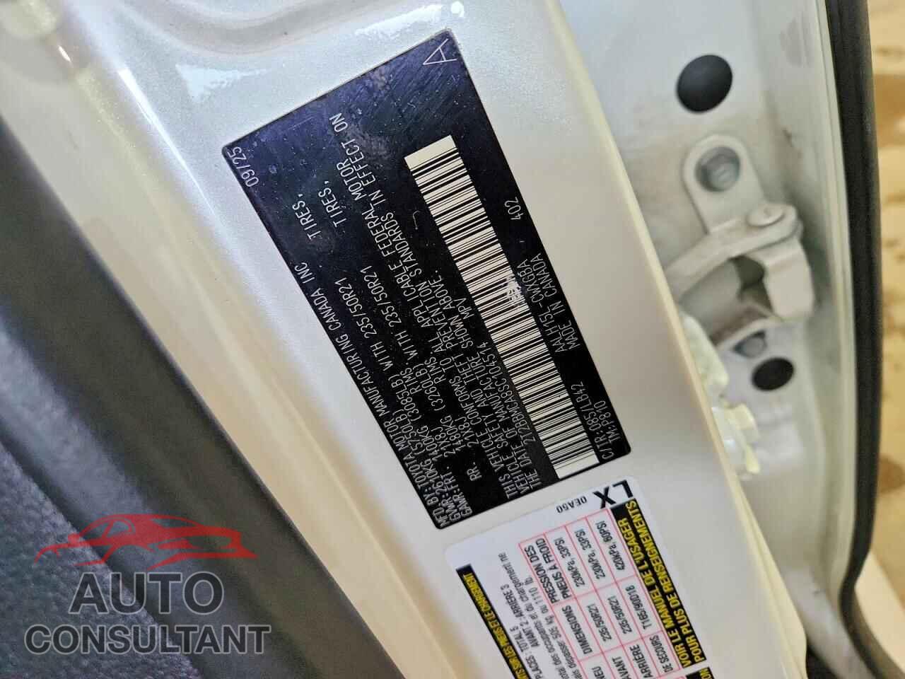 LEXUS UNKNOWN 2025 - 2T2BBMCA8SC104514