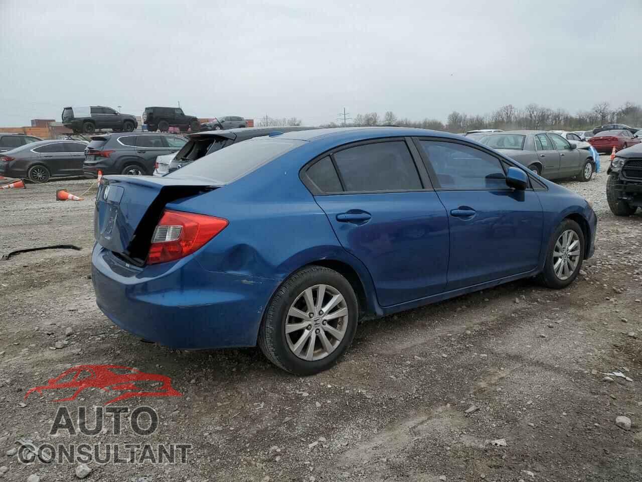HONDA CIVIC 2012 - 19XFB2F96CE365347