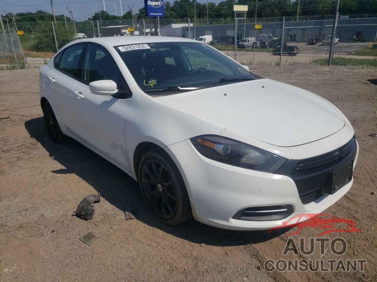 DODGE DART 2016 - 1C3CDFAA9GD607534