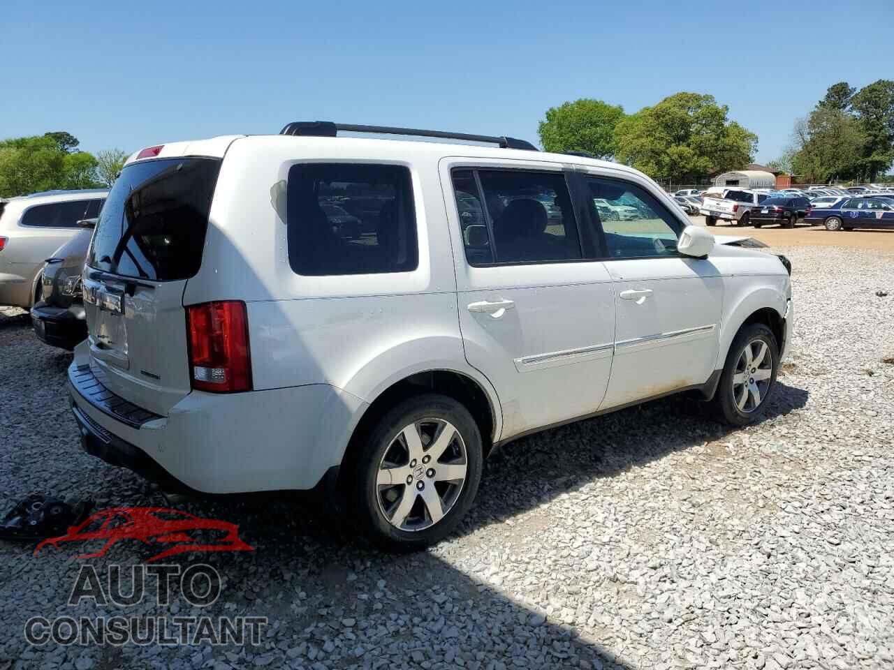 HONDA PILOT 2012 - 5FNYF3H98CB009461