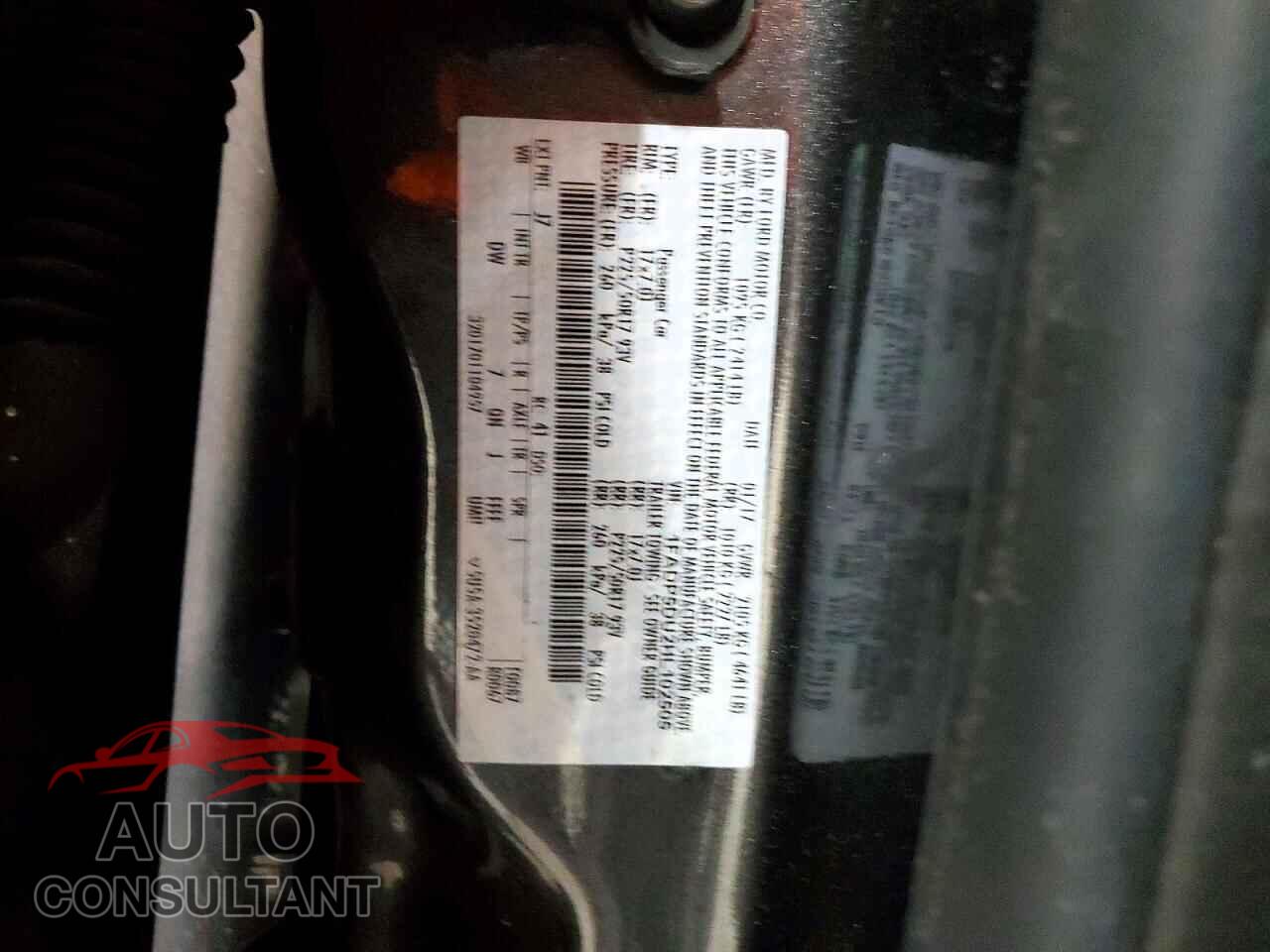 FORD CMAX 2017 - 1FADP5DU2HL102505