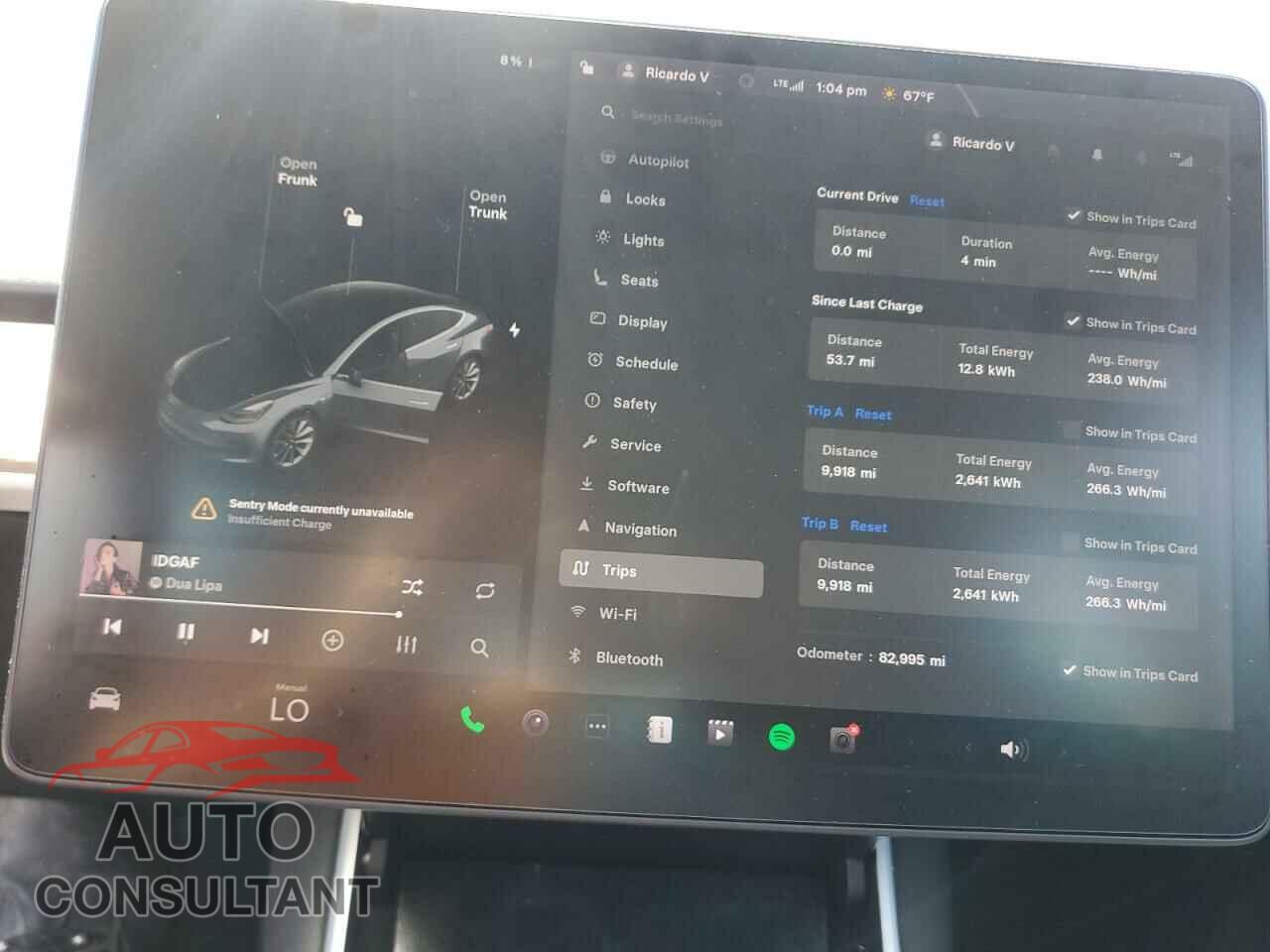 TESLA MODEL 3 2019 - 5YJ3E1EA7KF397524