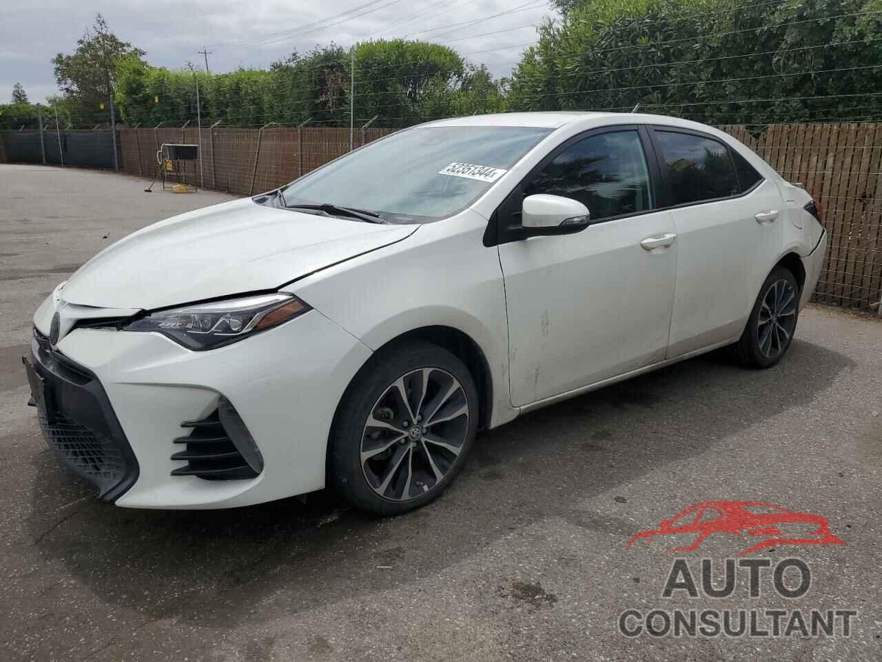 TOYOTA COROLLA 2019 - 5YFBURHE0KP886301